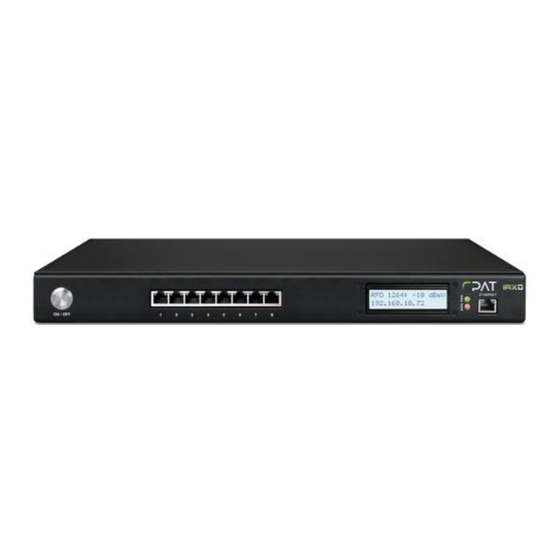 CPAT FLEX IRXD User Manual