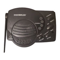 Chamberlain RWIS Quick Setup Manual