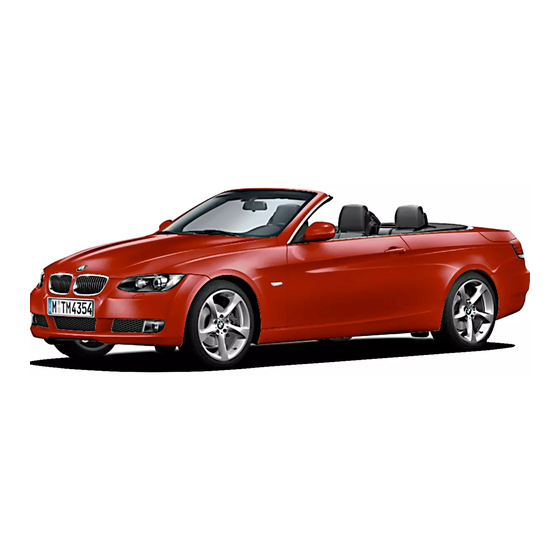BMW E93 Complete Vehicle Workbook