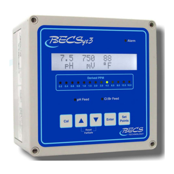 BECS BECSys3 Installation And Technical Manual