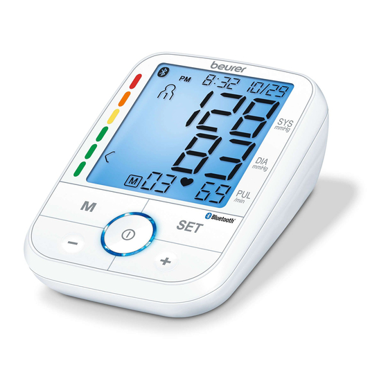 Beurer BM 67 Instructions For Use Manual