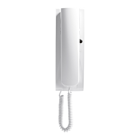 Vimar ELVOX 887U Installer's Manual