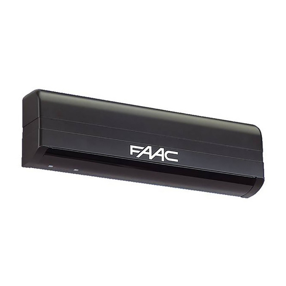 FAAC HFMP1 Manual