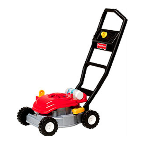 Fisher-Price Bubble Mower Instructions