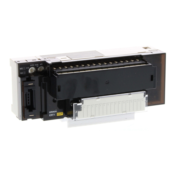 Omron CRT1 Series Manual