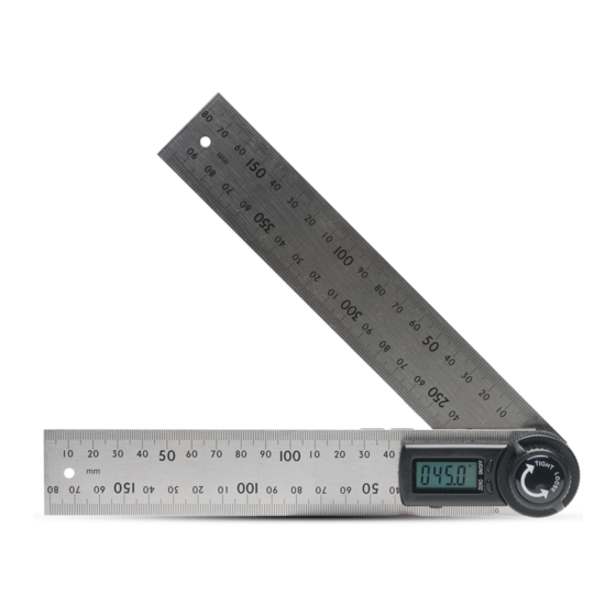 ADA INSTRUMENTS AngleRuler Operating Manual