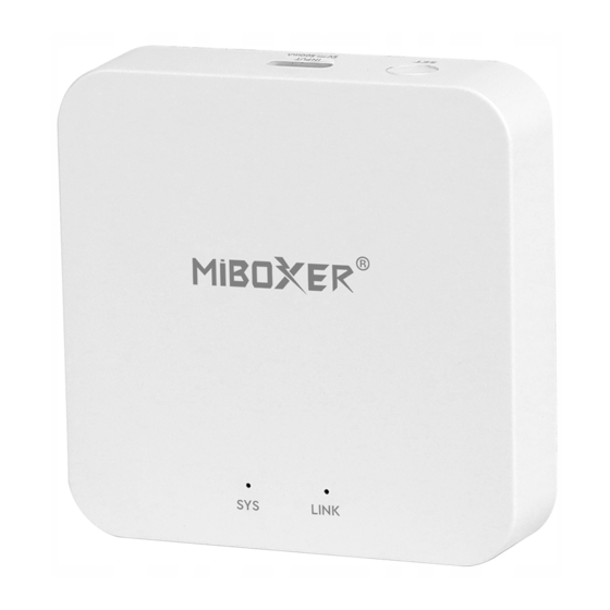 Mi-Light MiBOXER WL-Box2 Instructions Manual
