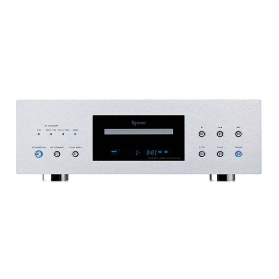 Esoteric SA-10 Upgrade Information