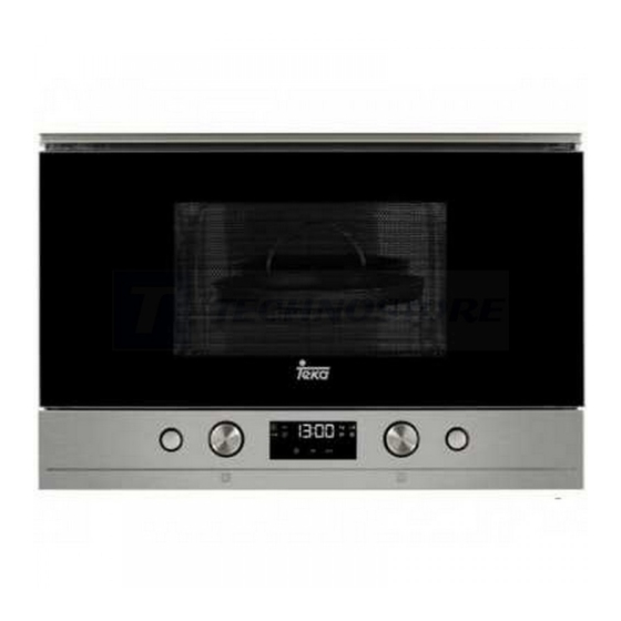 Teka MWS 22 EGL User Manual