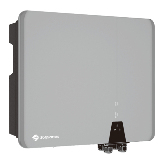 Solplanet ASW06kH-T2 Quick Installation Manual
