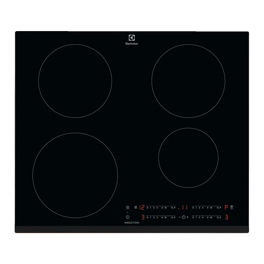 Electrolux LIT604 - Hob Manual