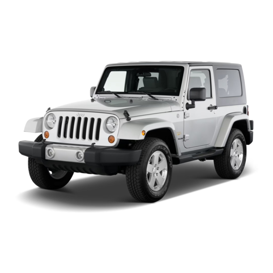 Jeep Wrangler 2010 User Manual