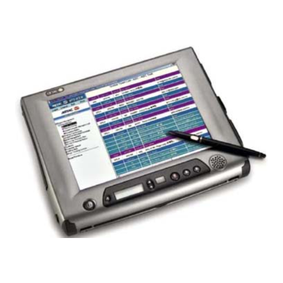 Getac CA-27 Operation Manual