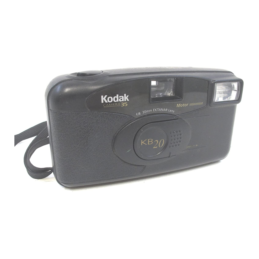 Kodak KB20 - 35 Mm Camera Manuals