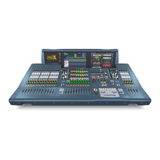 Midas PRO X Quick Start Manual