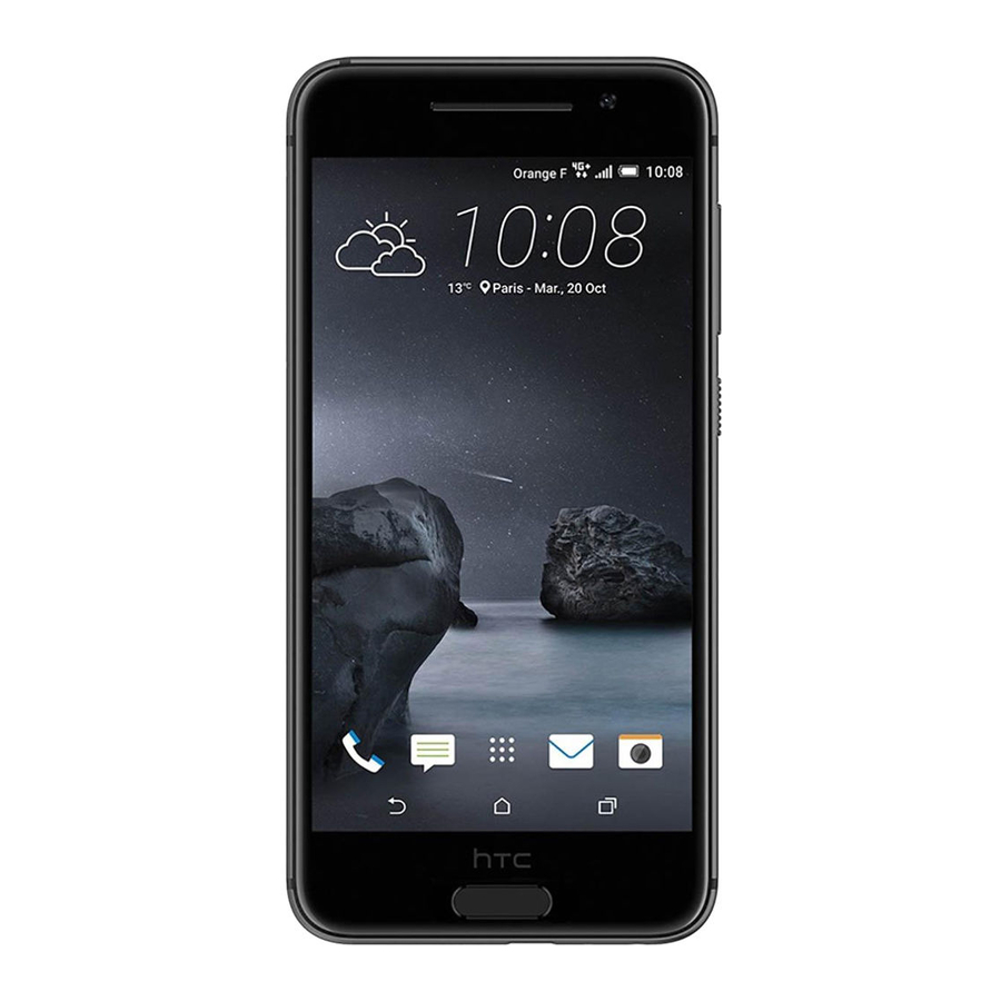 HTC One A9 Quick Start Manual