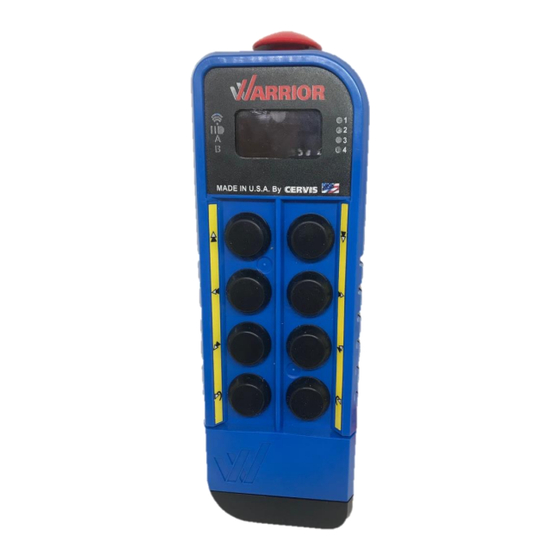Cervis Warrior HHMS-9XW08 Manual