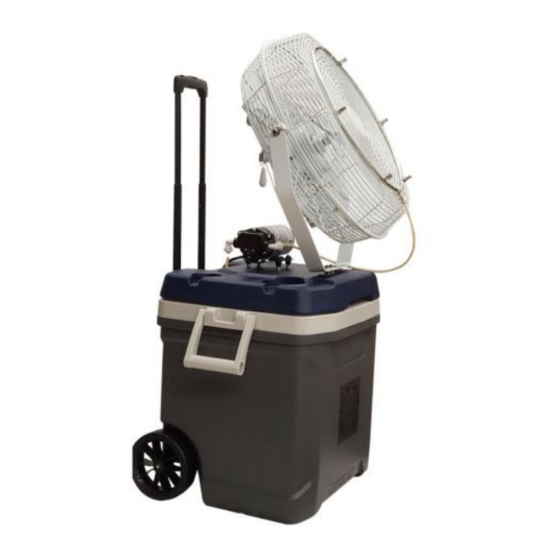MistCooling COOLER-MAX MC32060 Quick Start Manual