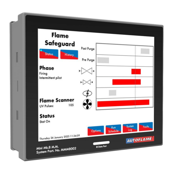 AUTOFLAME MMM8002/FSG Manual