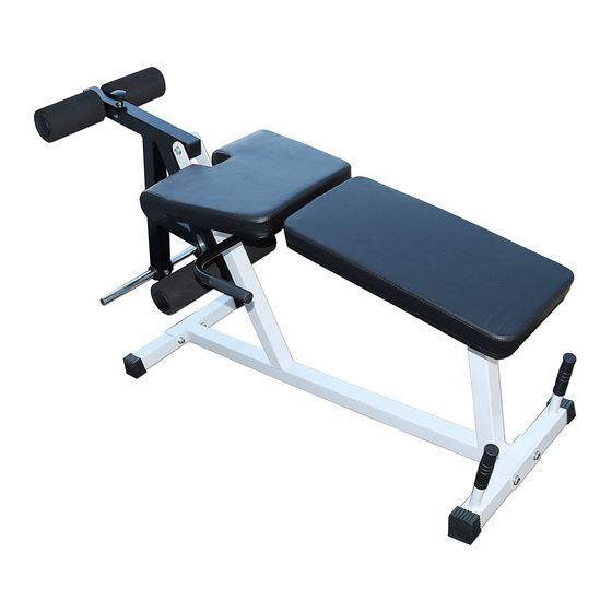 Deltech Fitness DF807 LEG CURL Assembly Instructions Manual