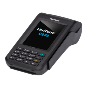 VeriFone C680 3G-BT-WiFi Manuals