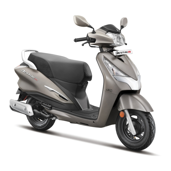 HERO DESTINI 125 Series Manual