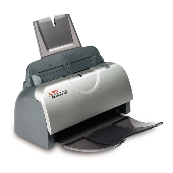 Xerox DocuMate 150 User Manual