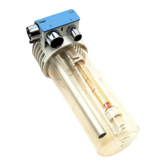 User Manuals: Dräger AGS Gas Receiving System