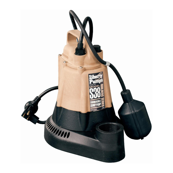 Liberty Pumps S30 Series Installation Manual