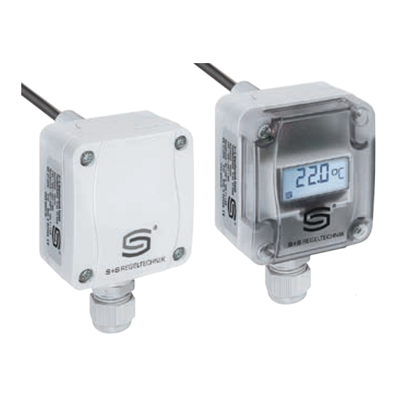 S+S Regeltechnik THERMASGARD TM43 Operating Instructions, Mounting & Installation