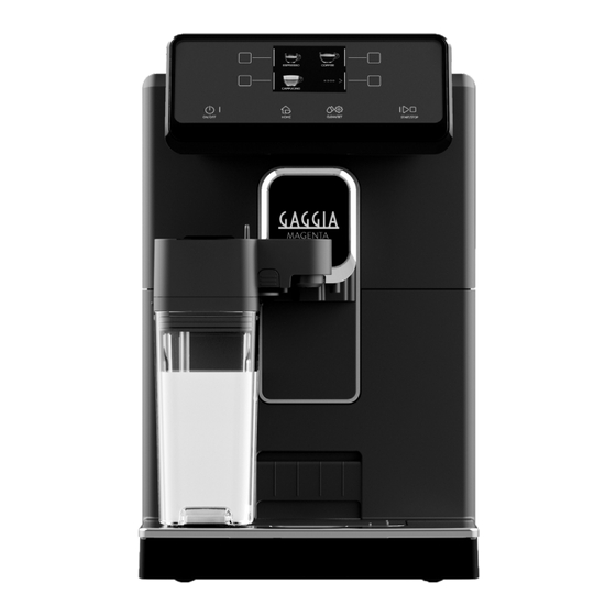 Gaggia Milano SUP 051U Operating Instructions Manual