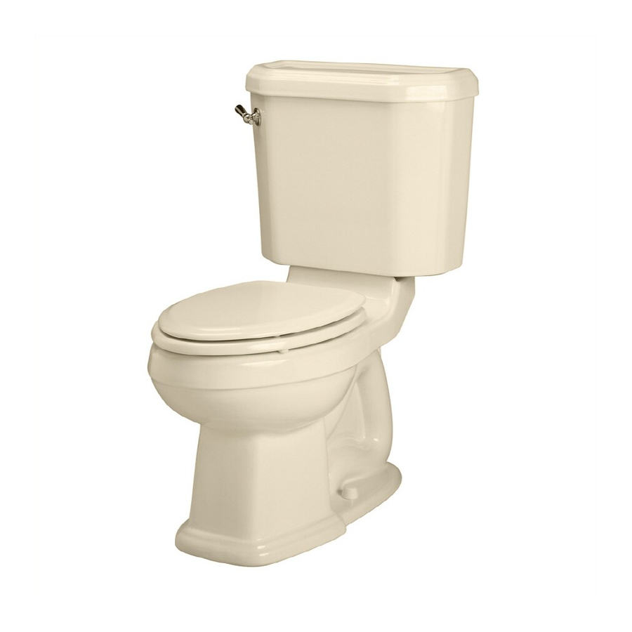 American Standard Townsend Champion 4 Elongated Right Height Toilet 2733.014 Features & Dimensions