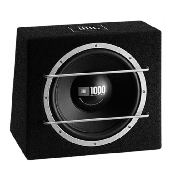 JBL CS1204B Owner's Manual