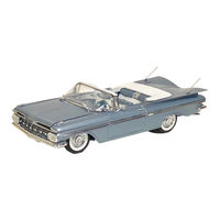 REVELL '59 CHEVY IMPALA CONVERTIBLE 2' 1 User Manual