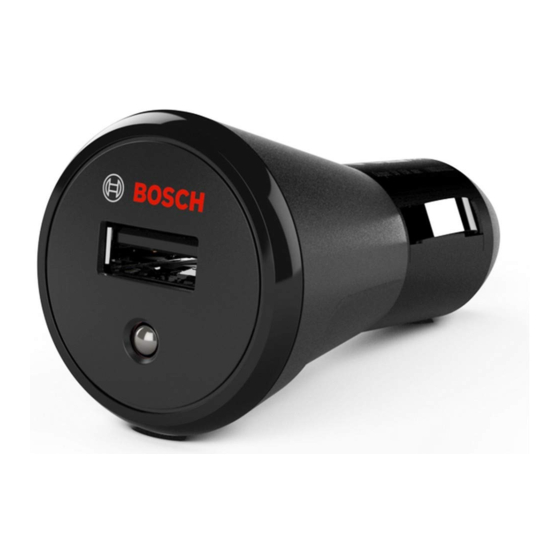 Bosch Telematics Smart Plug Manuals
