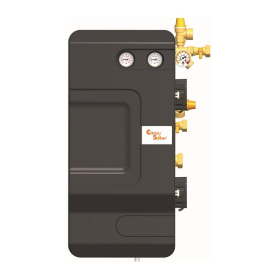 CitrinSolar DN 20 Installation And Operation Instructions Manual