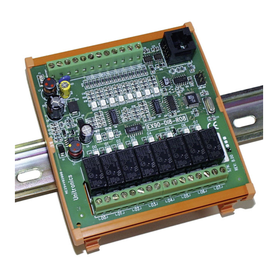 Unitronics EX90-DI8-RO8 Manuals