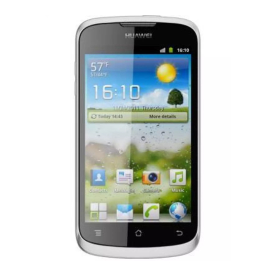 Huawei Ascend G300 Quick Start Manual