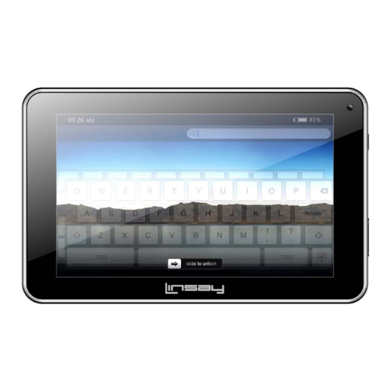 Linsay COSMOS F-7HD4Core User Manual
