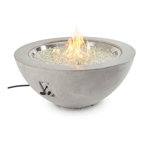 Outdoor GreatRoom Company Crystal Fire CV-30WT Manuals
