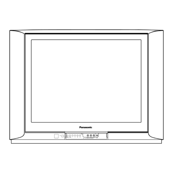 Panasonic TX-29FX25RF Service Manual