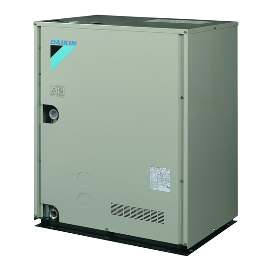 Daikin VRV-W IV Installation And Operation Manual