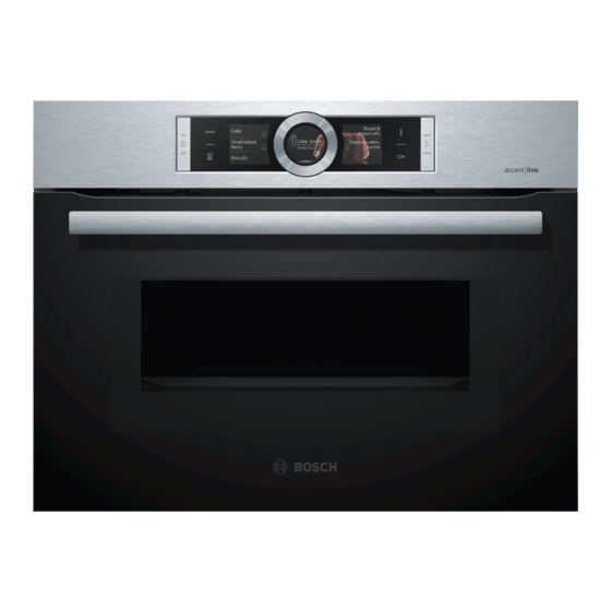 Bosch CMG8760 1 Series User Manual And Installation Instructions