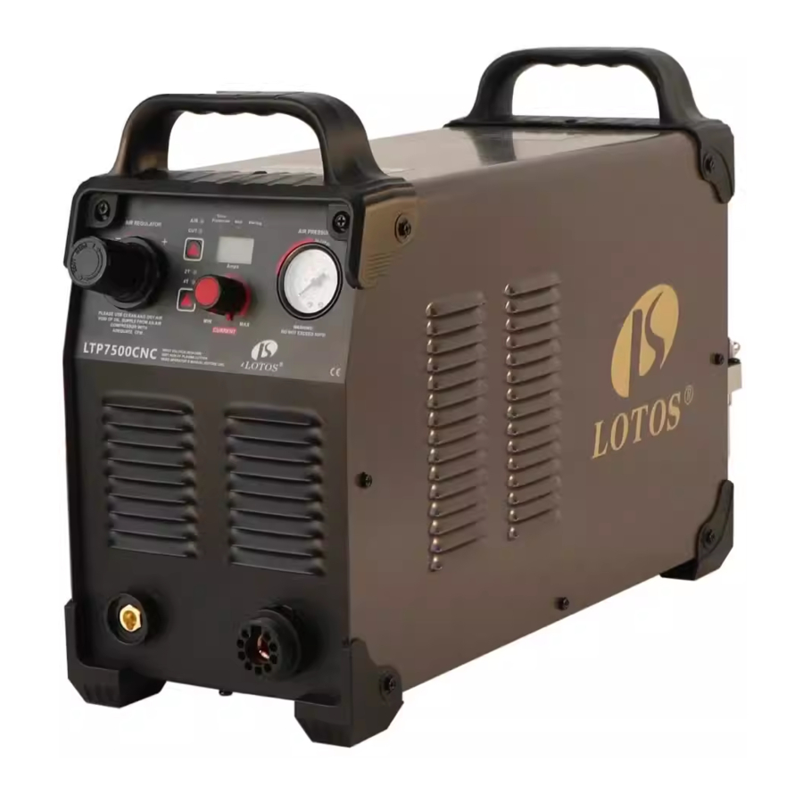 LOTOS LTP7500CNC - Plasma Cutter Manual