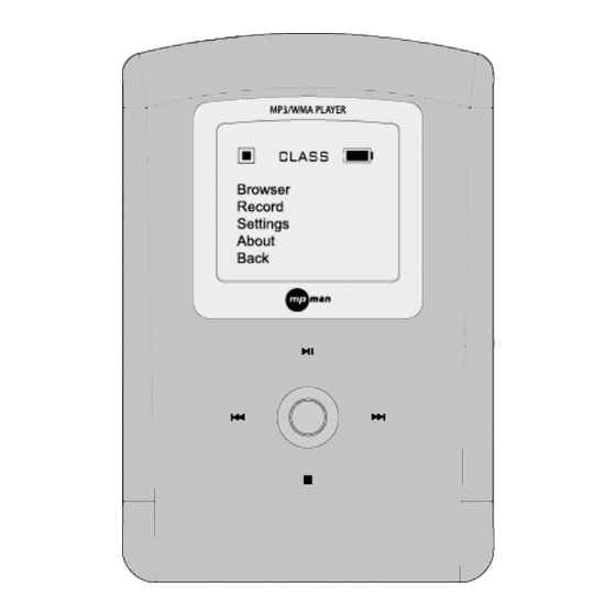 MPMan MP-HD2 User Manual