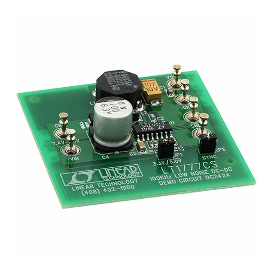 Linear Technology DC242 Demo Manual