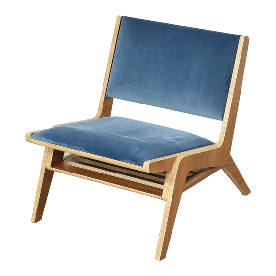 Inside Weather ARCADIA LOUNGE CHAIR Manual