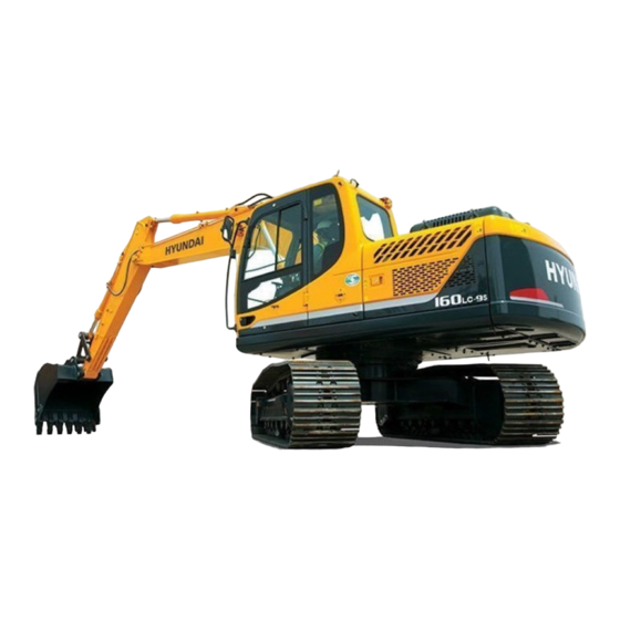 Hyundai R160LC-9 Operation Manual