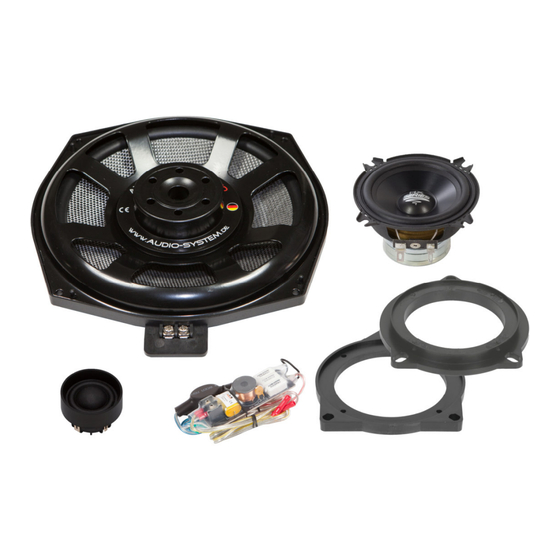 Audio System HX 200 BMW DUST EVO User Manual