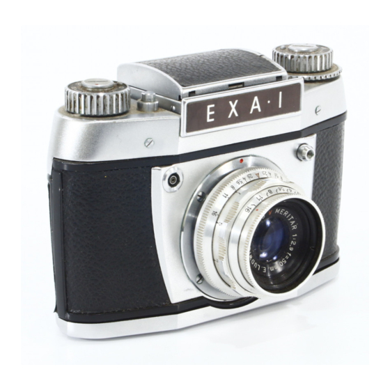 Ihagee EXA 500 Repair Manual